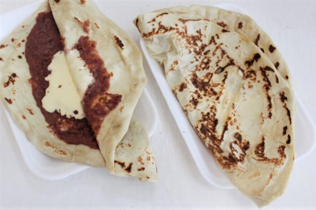 Tortilla solo con frijoles portada