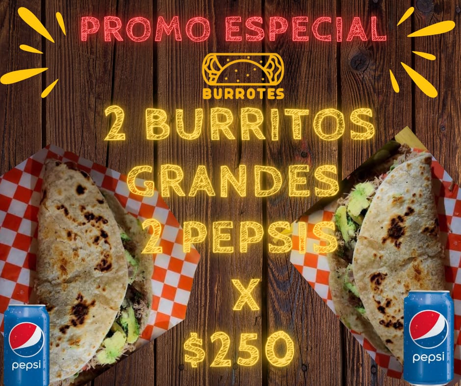 PROMO 2 Grandes 2 Refrescos portada