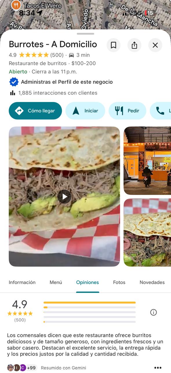 Reseñas de Google Maps